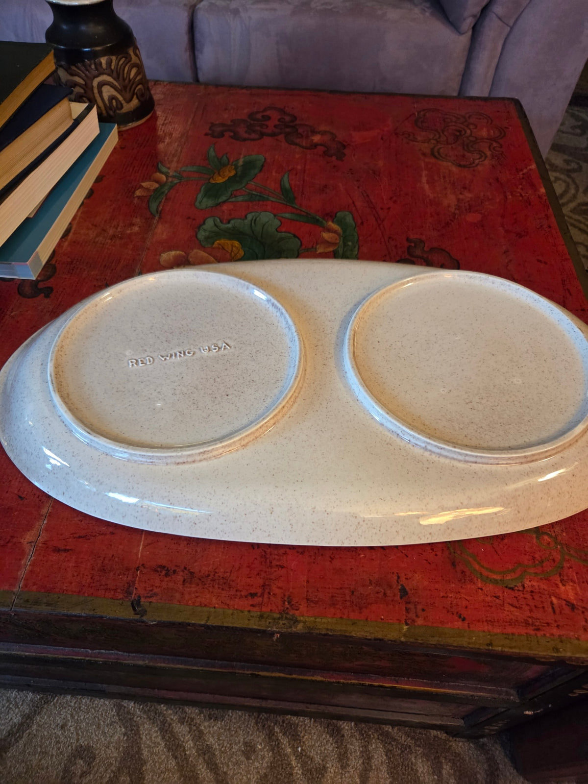 RED WING USA BOB WHITE QUAIL PLATTER