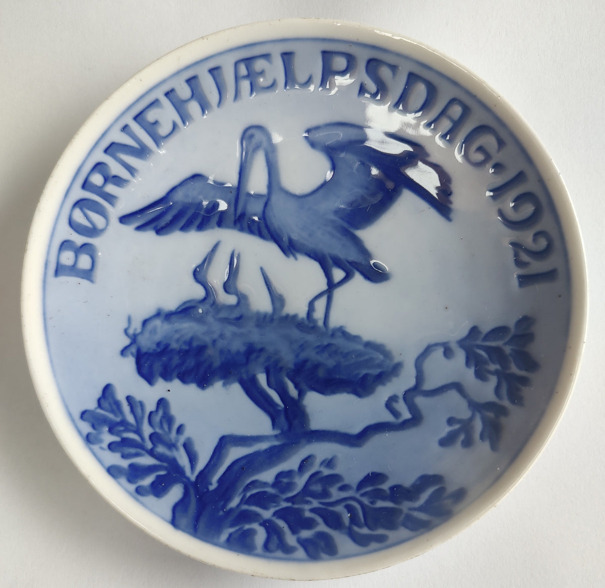 Royal Copenhagen Children's Welfare Day Plate 1921
