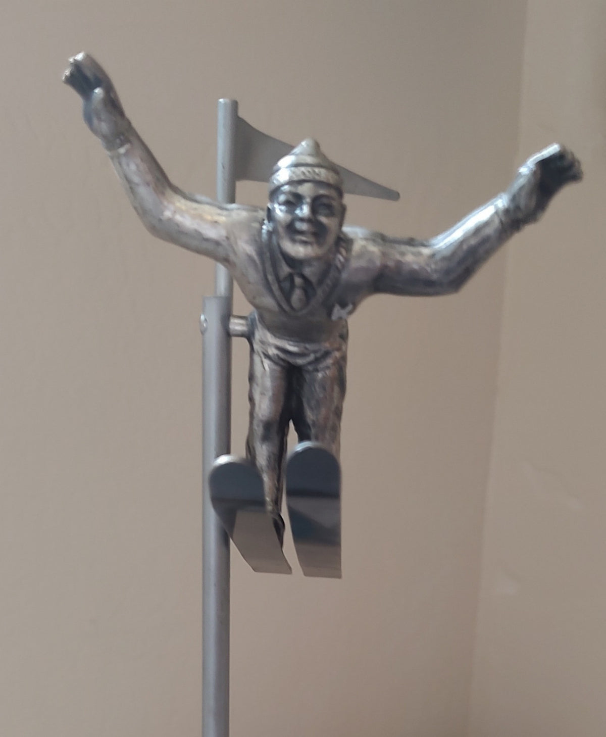 Norwegian Ski Jumper Birger Ruud Commemorative Statue