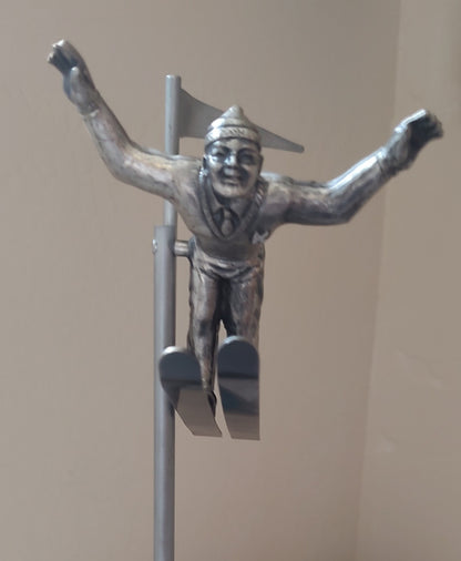 Norwegian Ski Jumper Birger Ruud Commemorative Statue