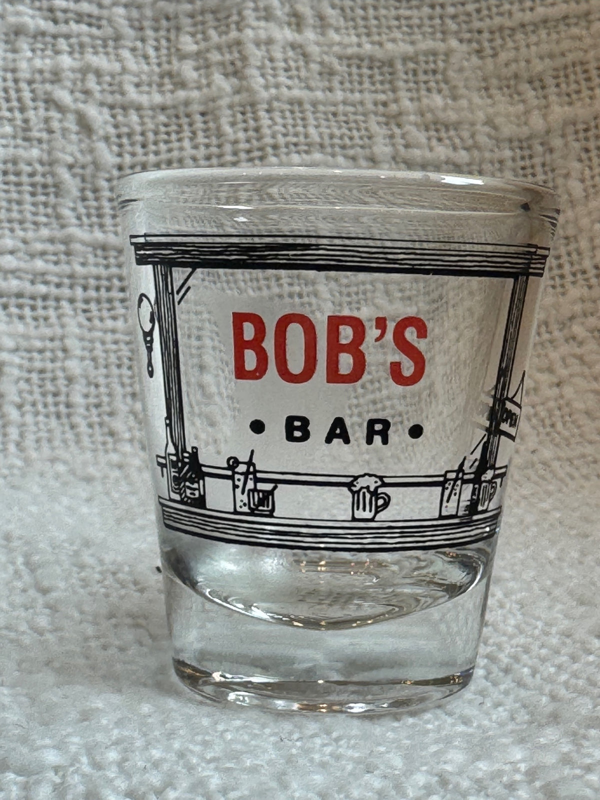 Bob’s Bar glass 