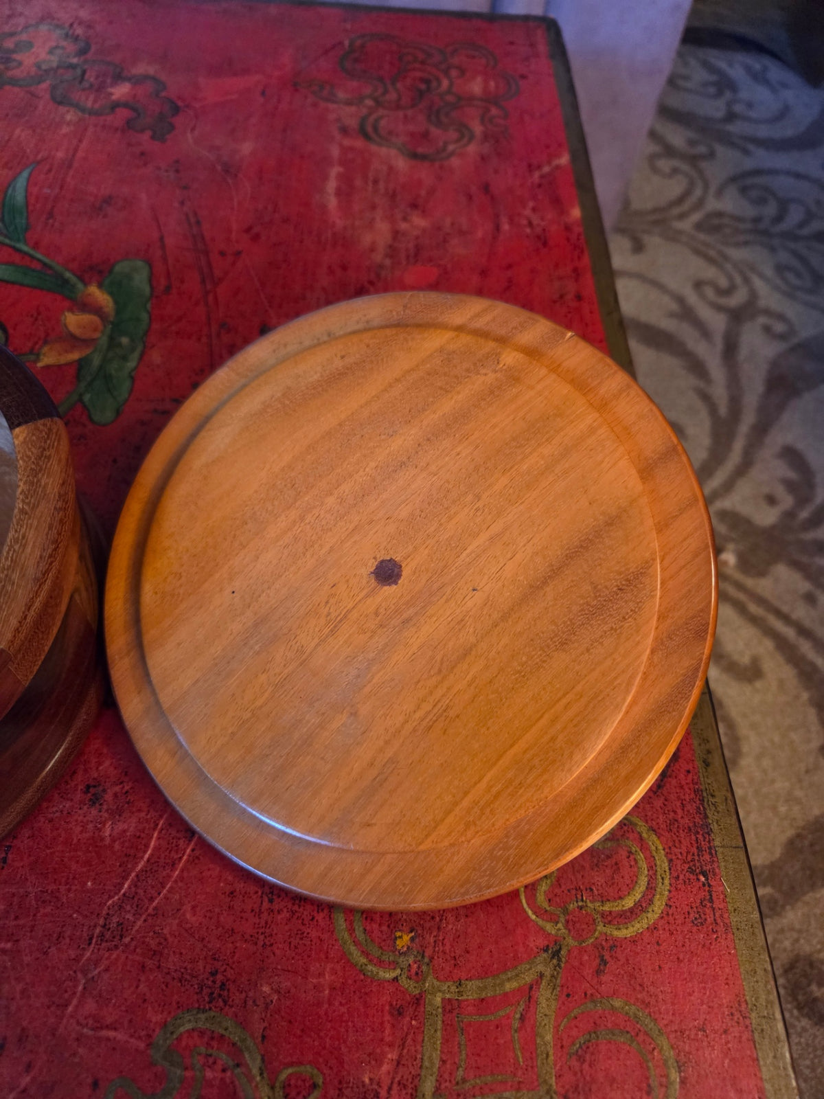 Marquetry vintage box