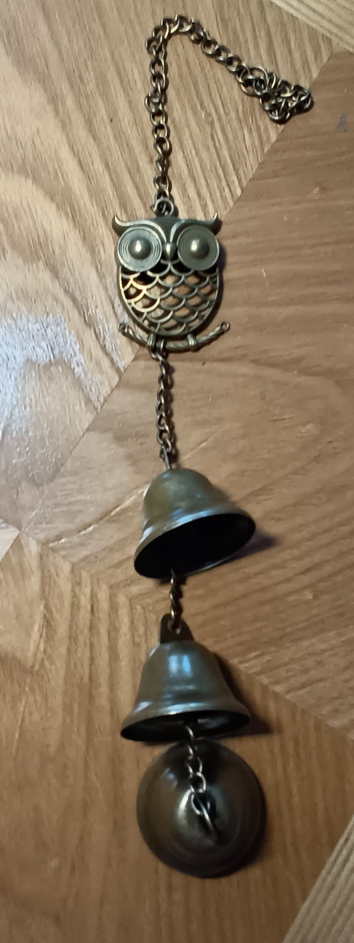 Owl w/Metal Bells
