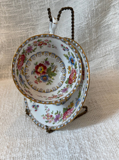 Tea cup & saucer beautiful floral