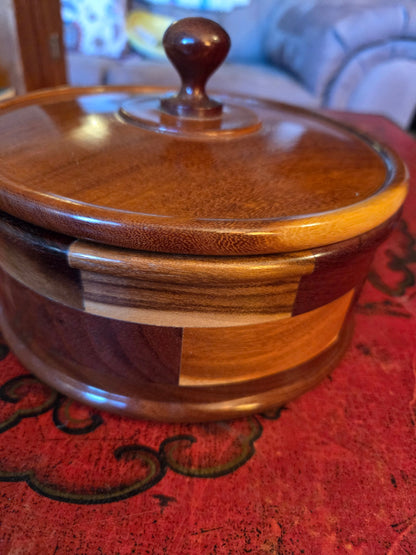 Marquetry vintage box