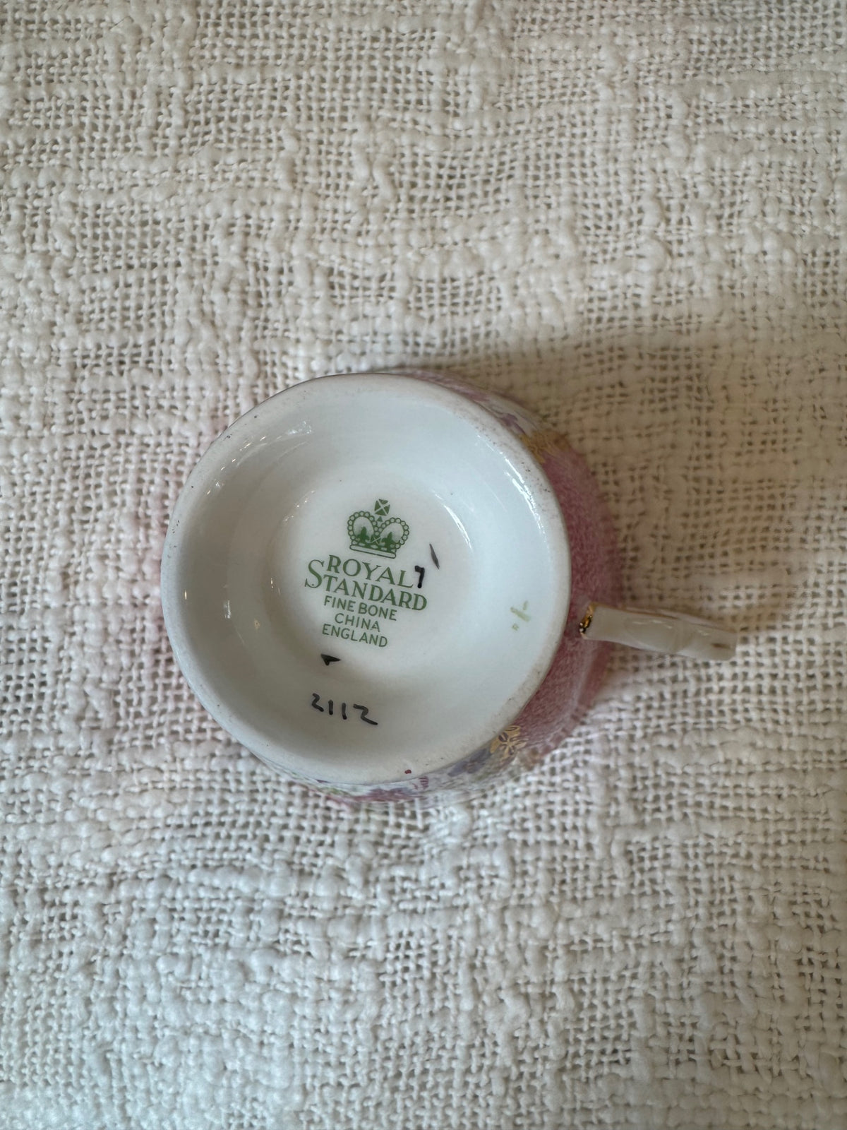 Tea cup & saucer Royal Standard England 