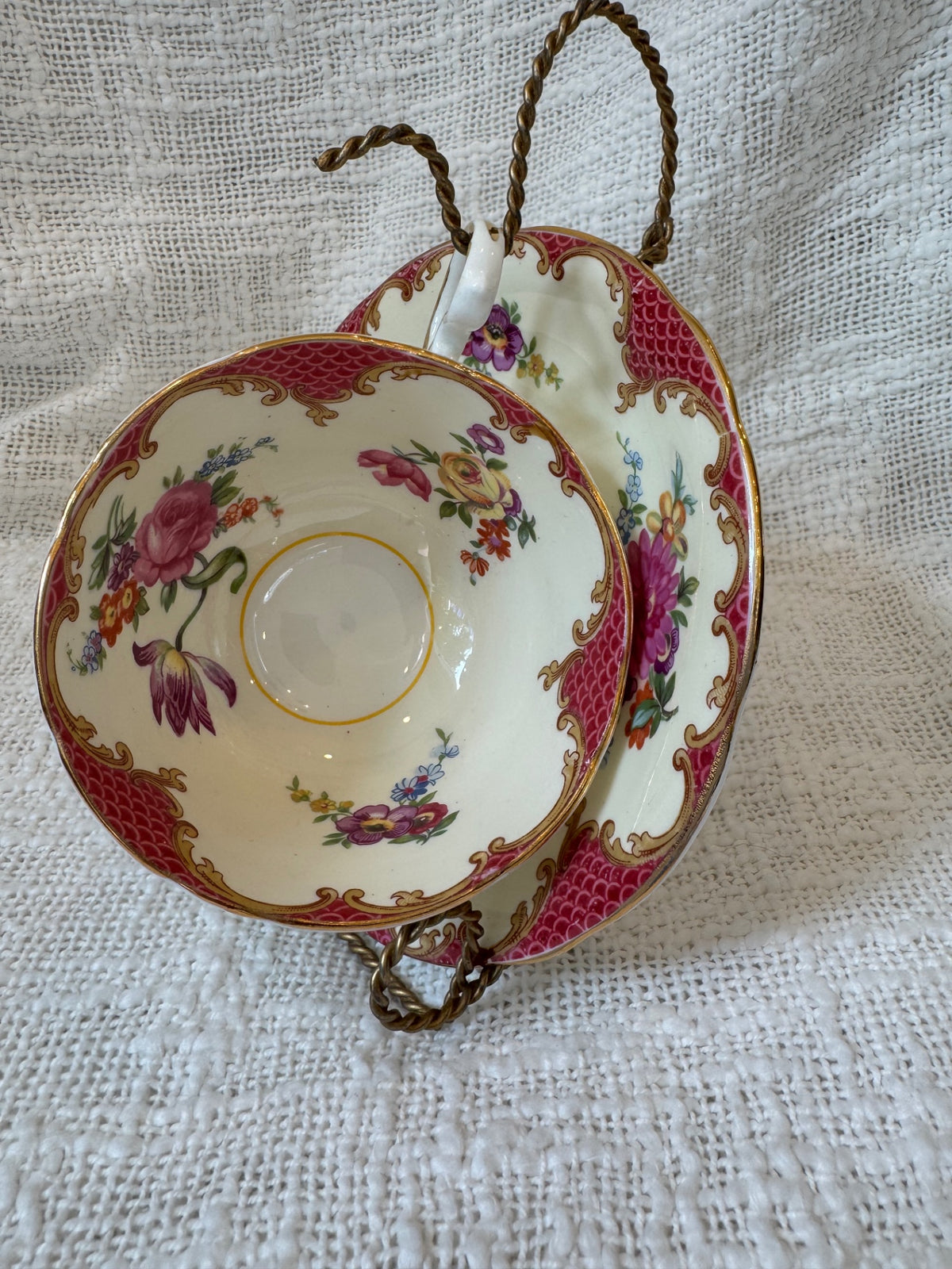 Tea cup & saucer England