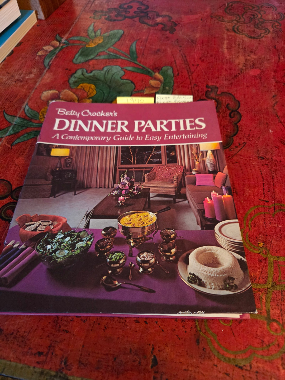 1st edition Betty Crocker Dinner Parties.