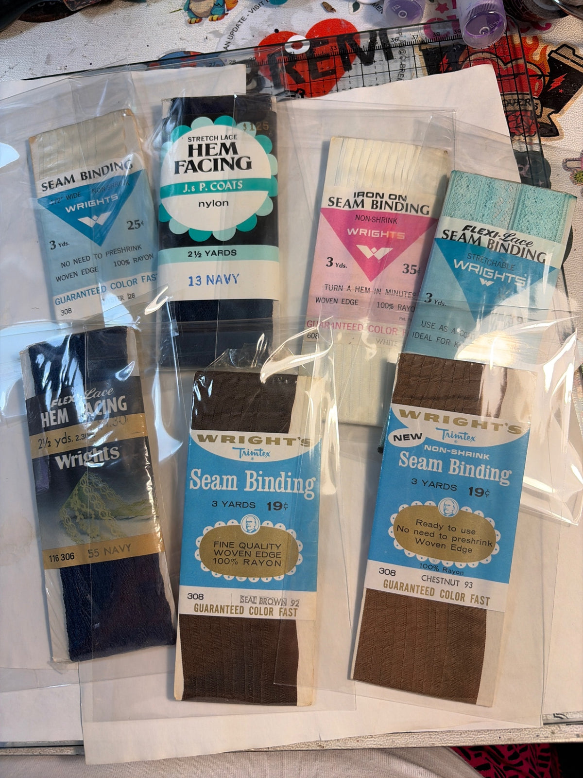 Assorted trims sold separately 