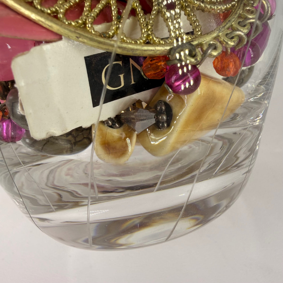 Vtg Rose Vase - Jewelry Treasure