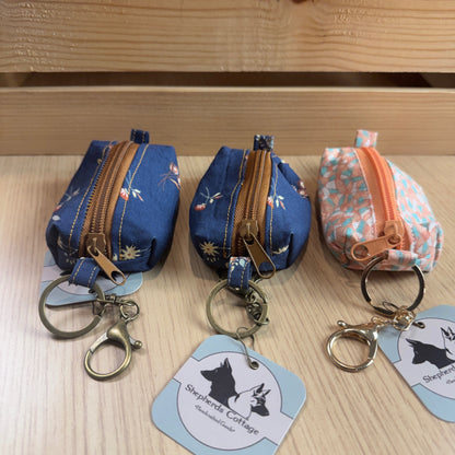 Key Chain Boxy Zip Pouch