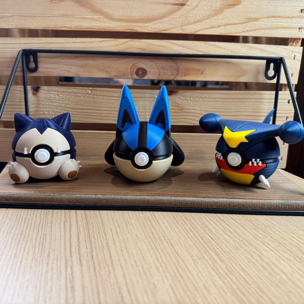 Poke ball figures