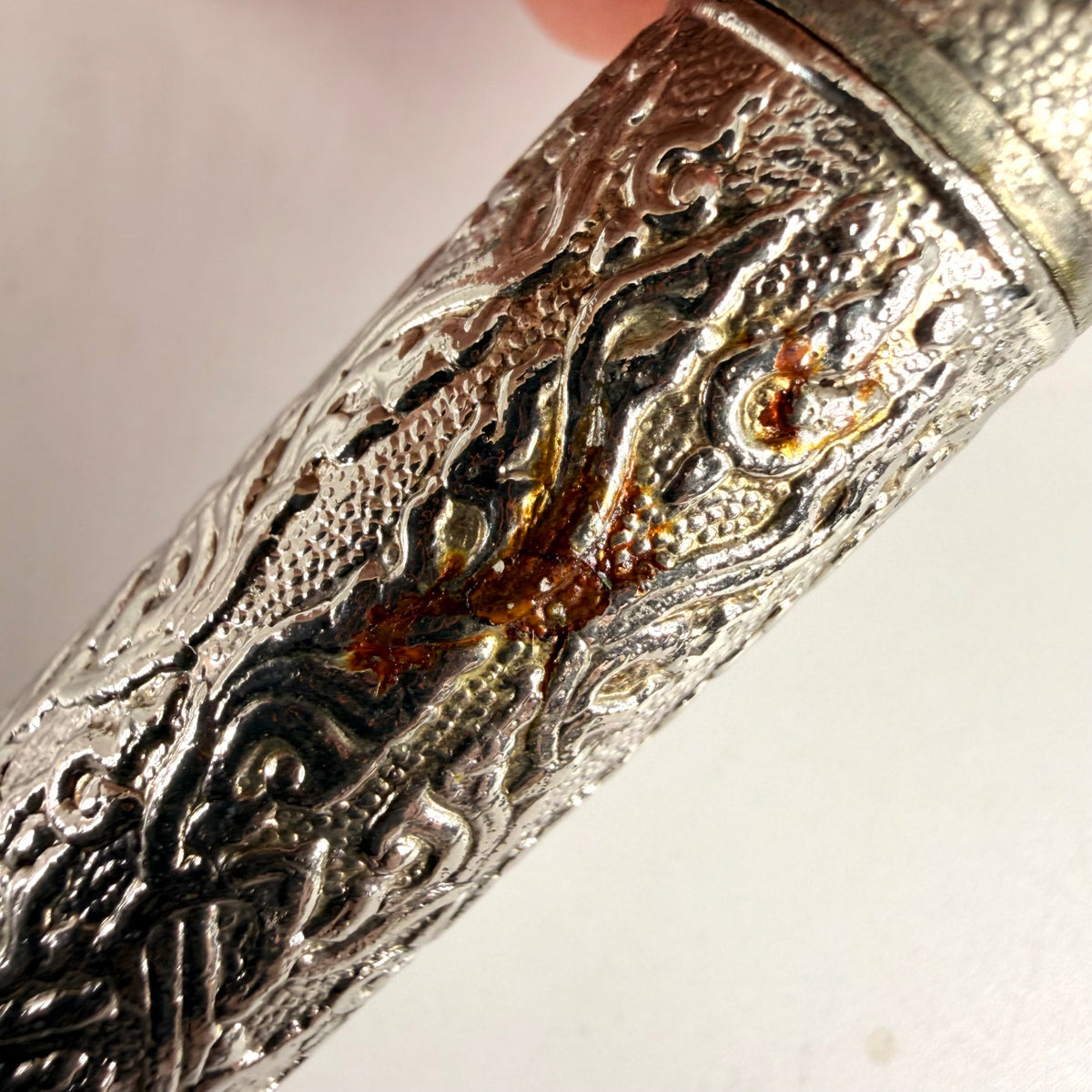 Ornate Sewing Beading Needle Case
