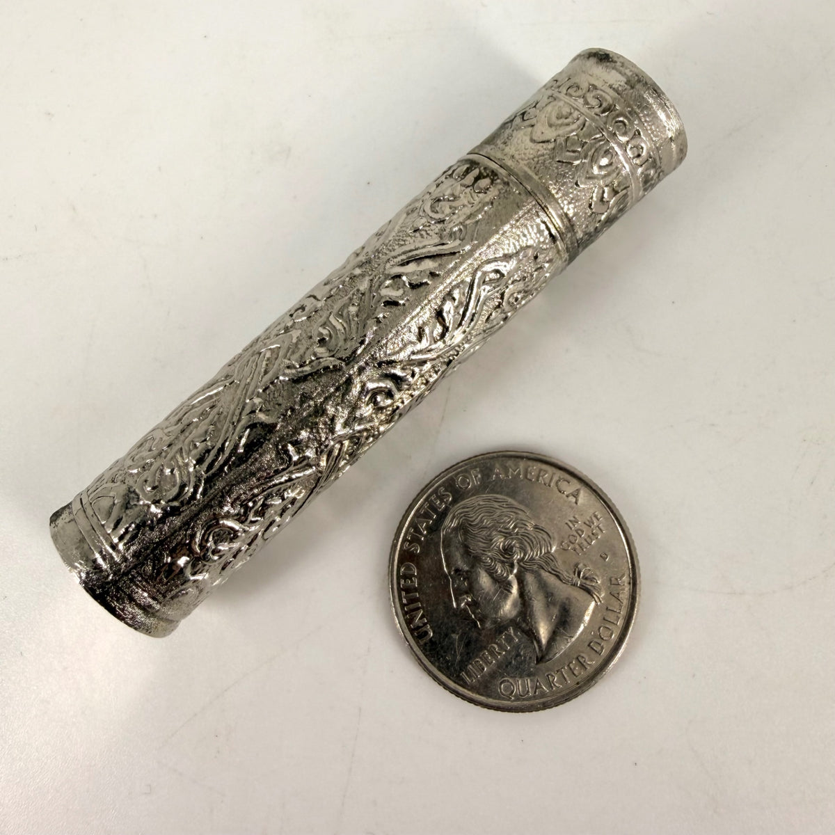 Ornate Sewing Beading Needle Case
