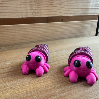3D Printed Hermit Crab Articulating