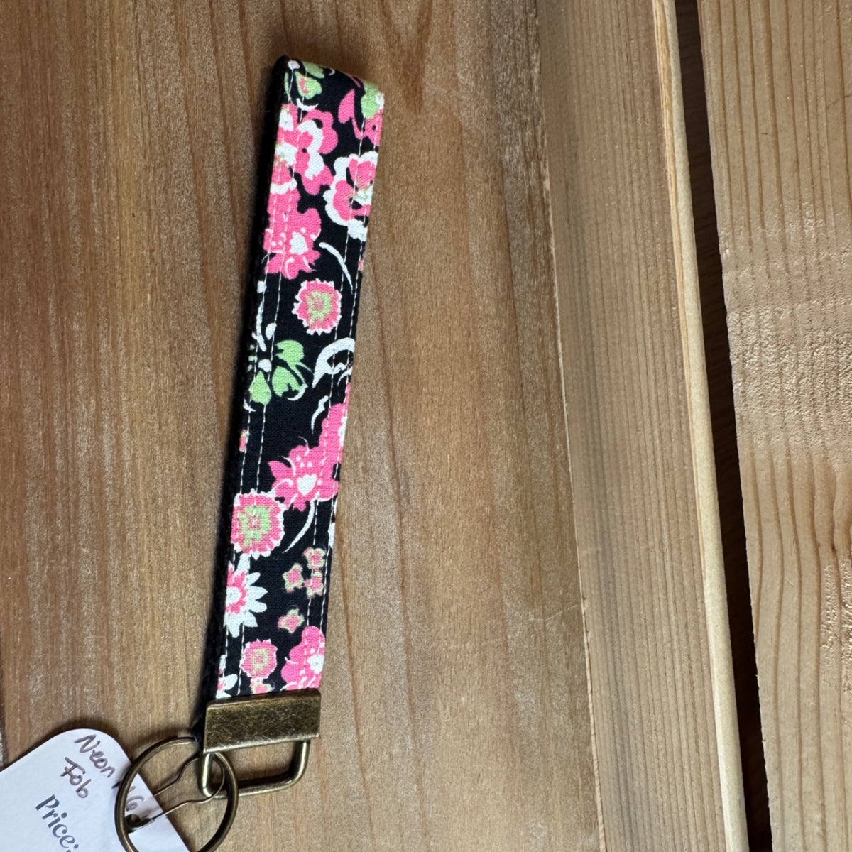 Key Chain Neon Flowers