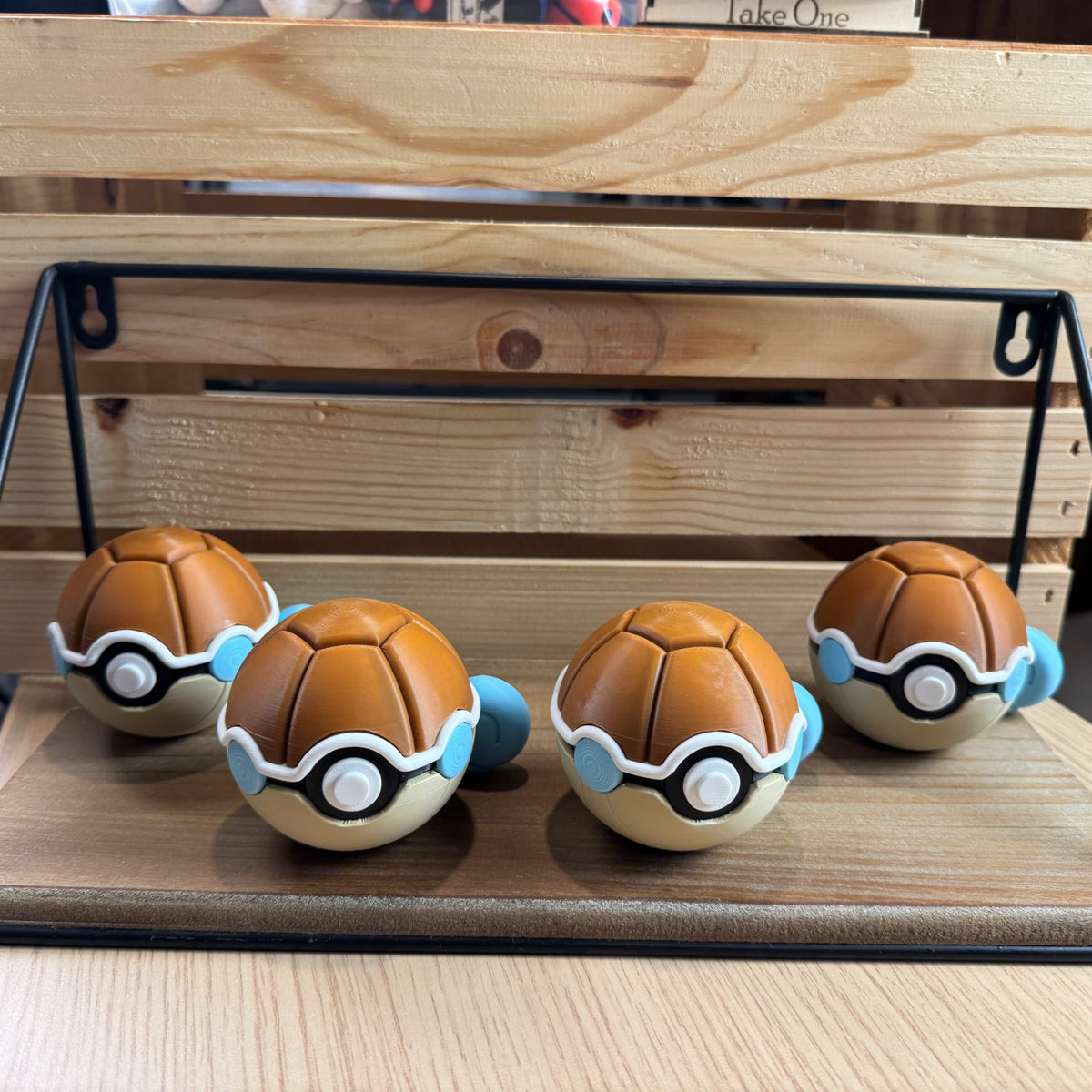 Poke ball figures
