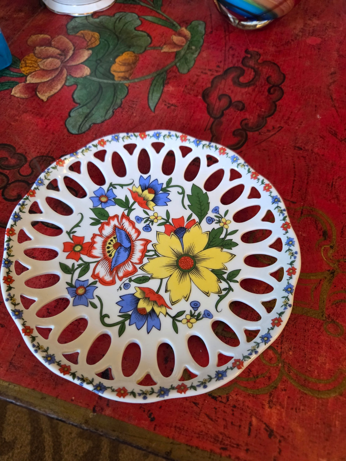 Vintage schmidt brazil plate