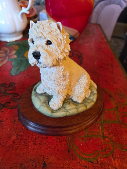 West highland terrier figurine