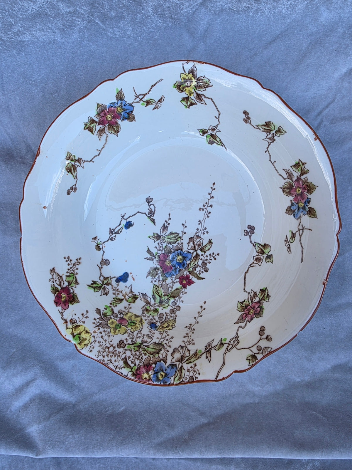 HAND PAINTED BOWL, THE RONALD.