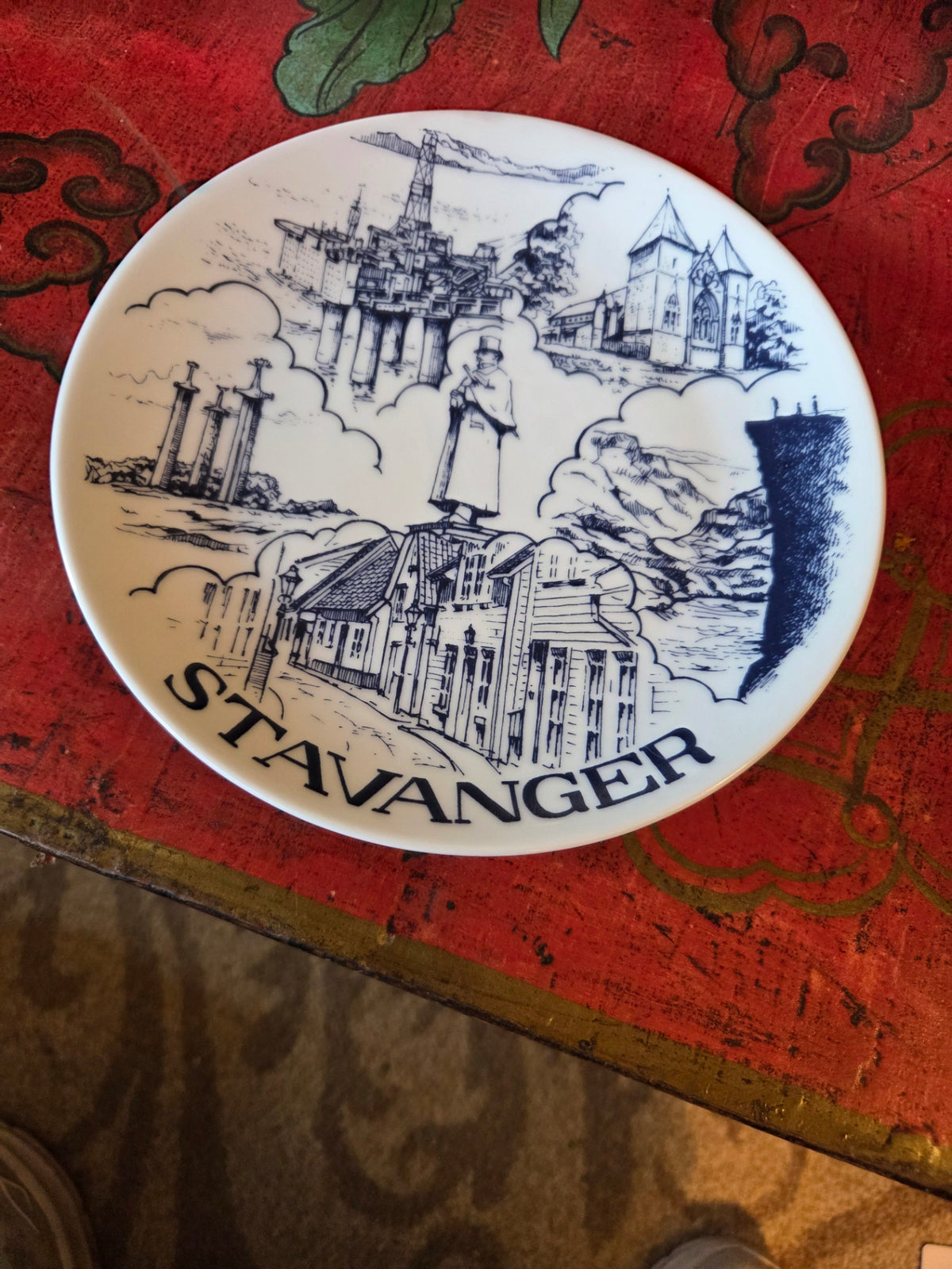 Stavanger Norway plate
