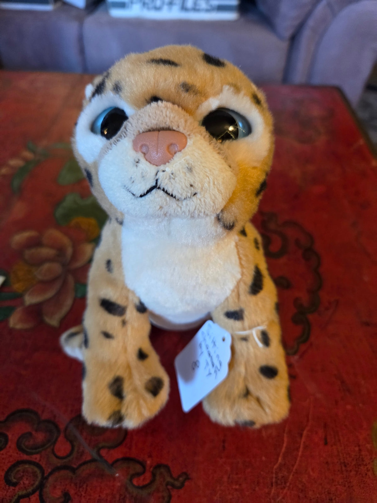 Sitting cheetah by Ty