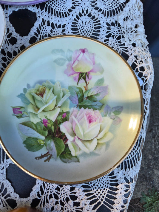 Silesia hand painted plate
