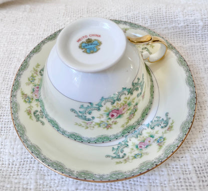 Neurological China teacup and saucer