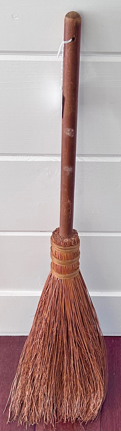 Vintage hearth broom