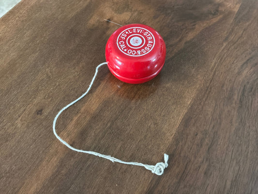 Vintage LEVI STRAUSS advertising yo-yo