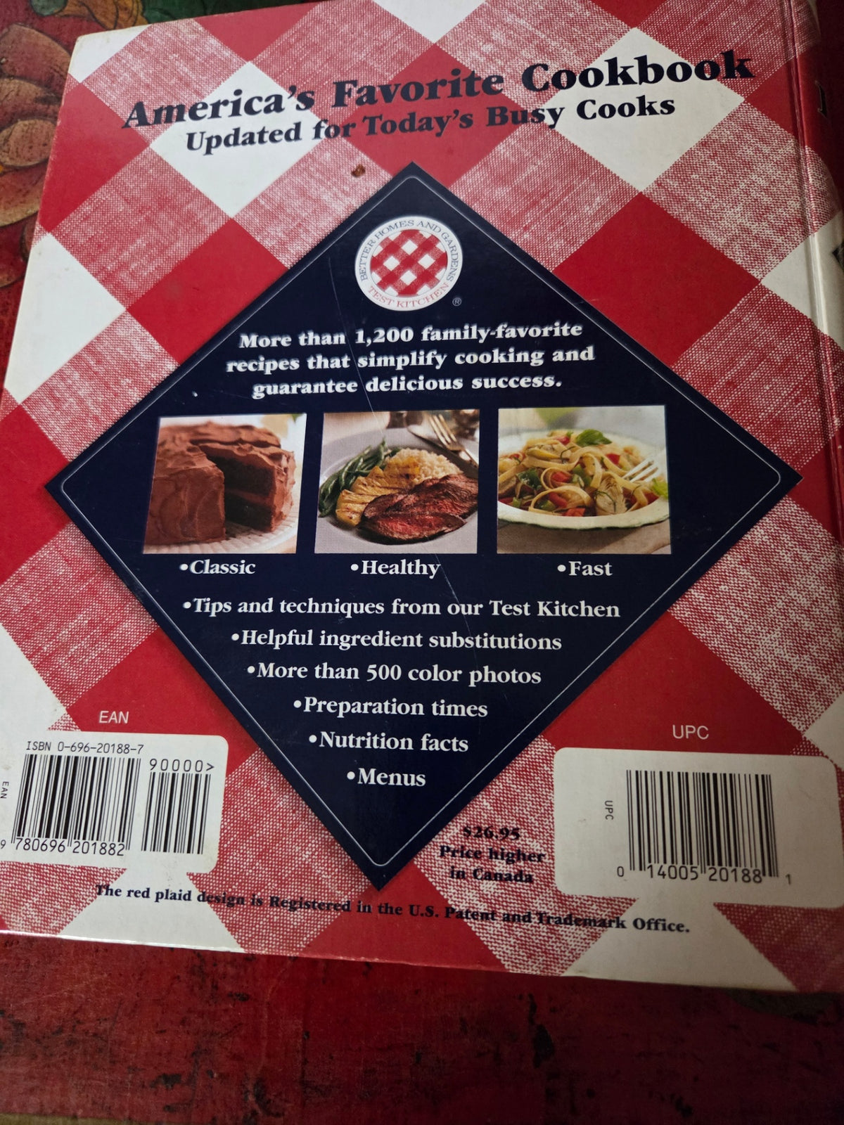 Better homes and gardens cookbook