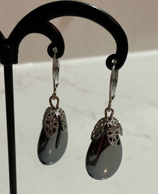 HEMATITE EARRINGS