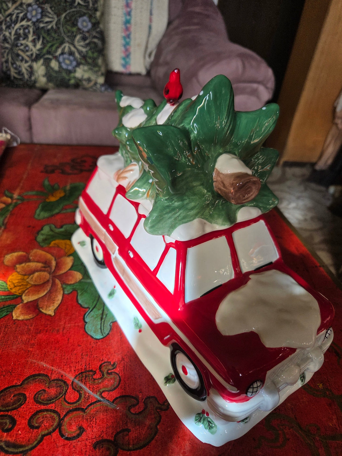 Blue Sky Woodie cookie jar