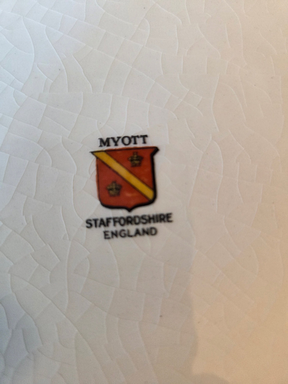 Myott Staffordshire platter