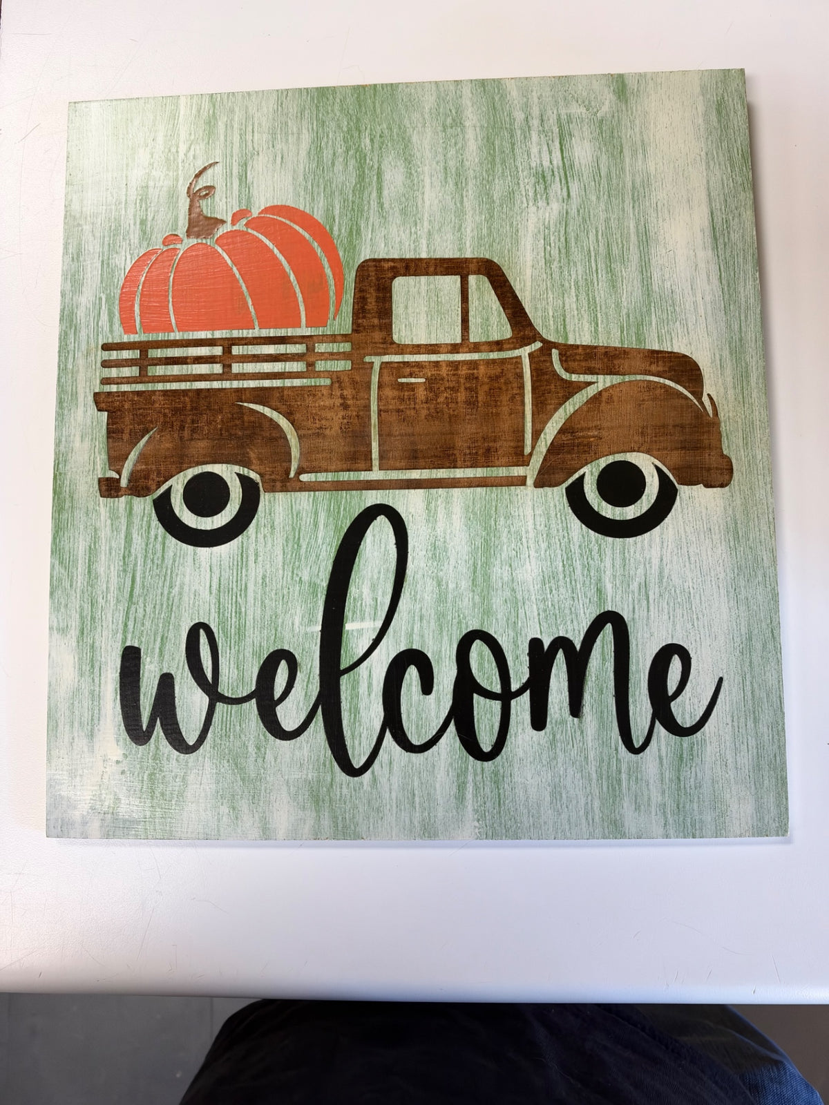 Fall Welcome Sign