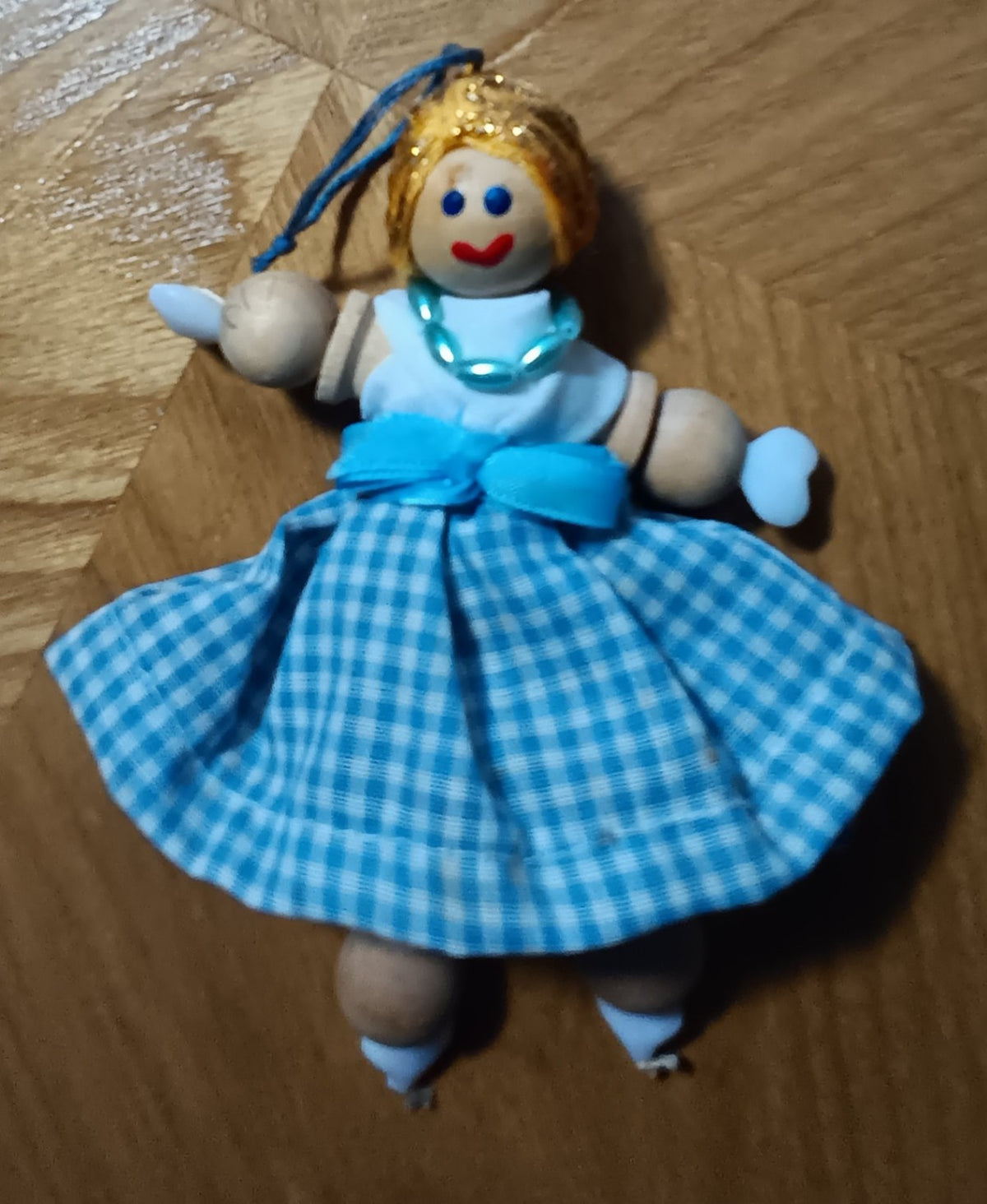 Sweet Little Hamdmade Spool Doll 