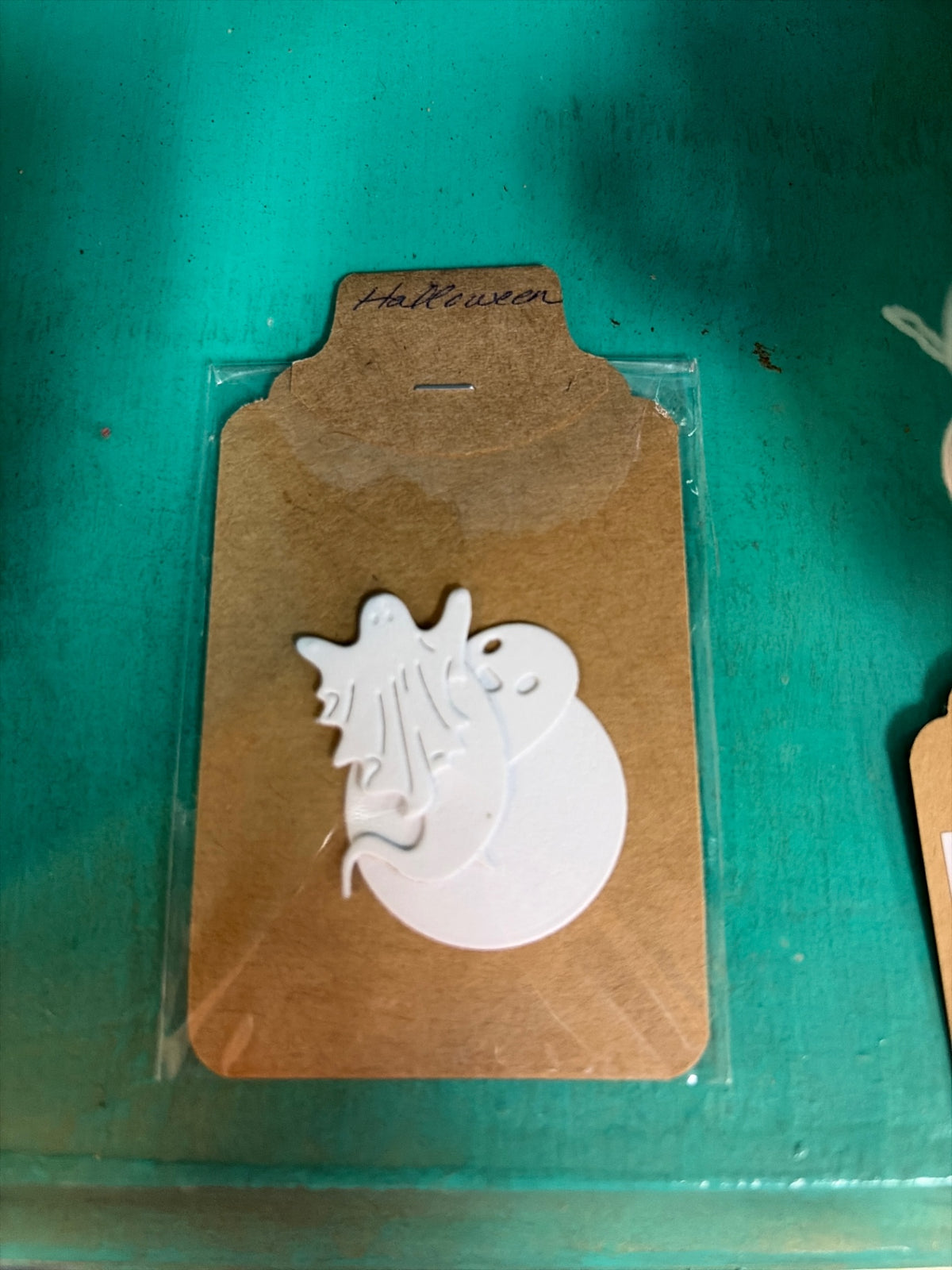 Ghosts and moon die cuts