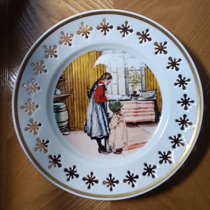 1977 Carl Larsson Art Limited Edition Plate