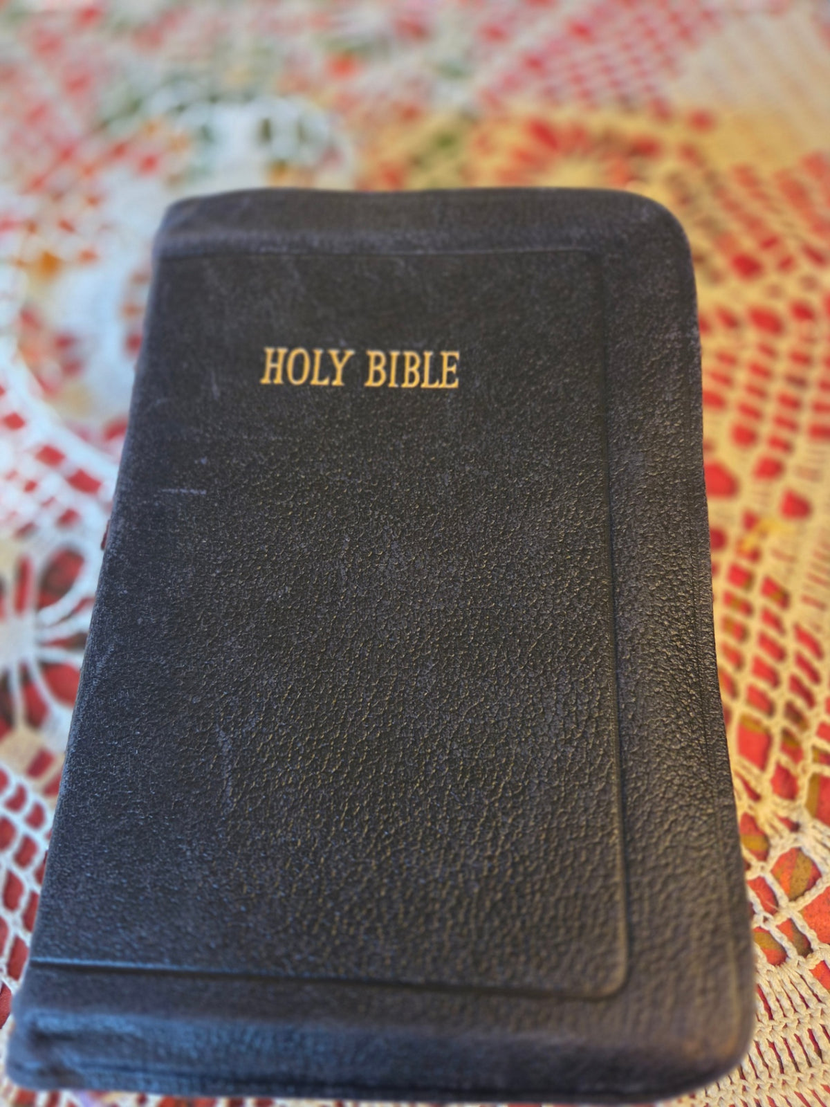 Leather 1947 King James Bible.  Large print