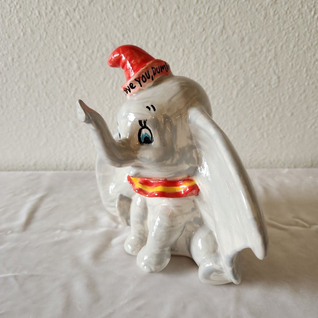 Vintage Dumbo Ceramic Bank