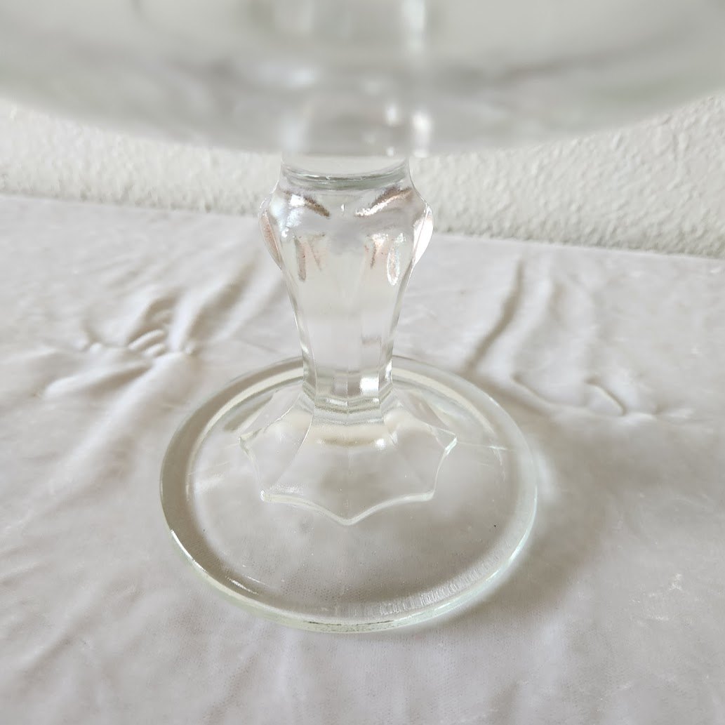 Indiana Glass Teardrop Pedestal Compote