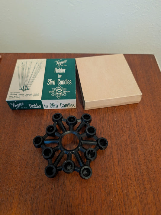Vintage Snowflake Design Candle Holder