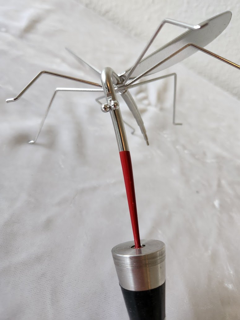 Midcentury Mosquito Wine Stopper