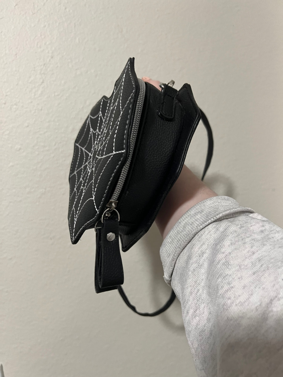 Heart-Shaped Web Purse