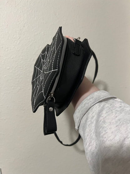Heart-Shaped Web Purse