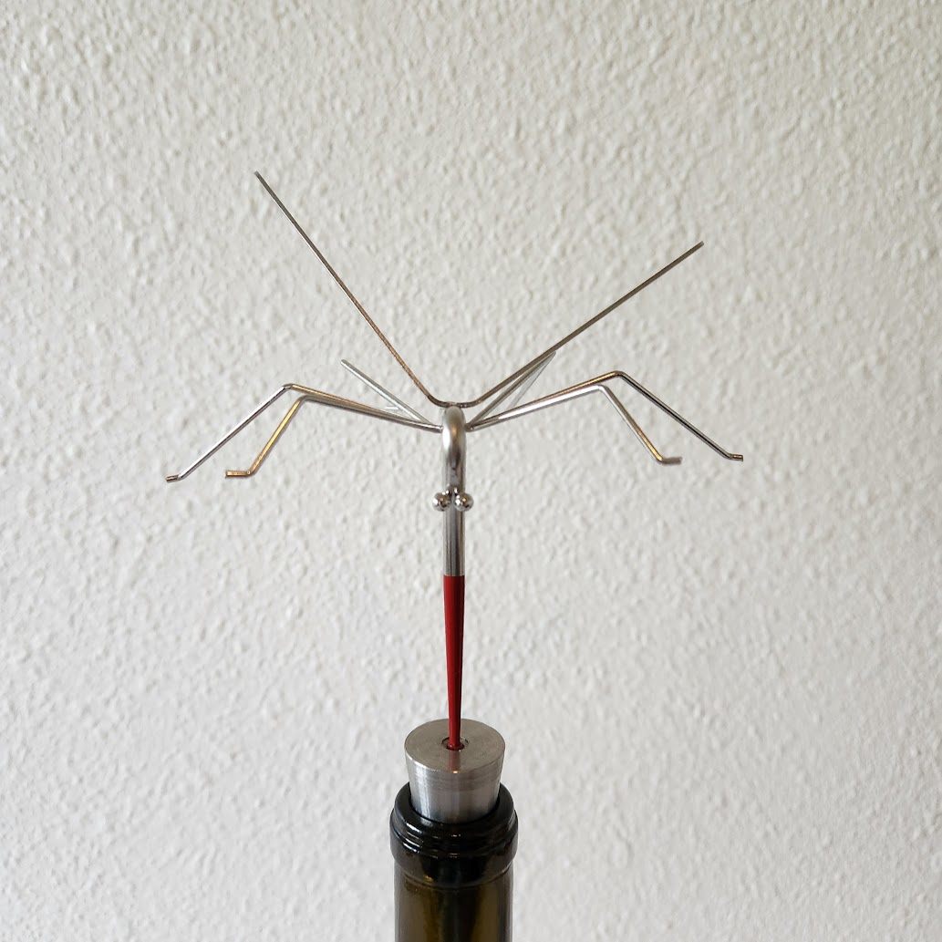 Midcentury Mosquito Wine Stopper
