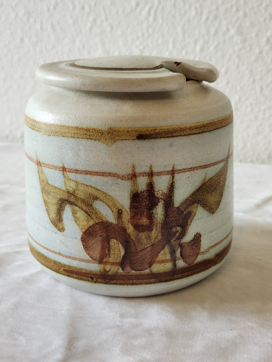 Tony Holman Studio Pottery Honey Pot