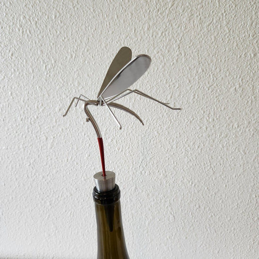 Midcentury Mosquito Wine Stopper