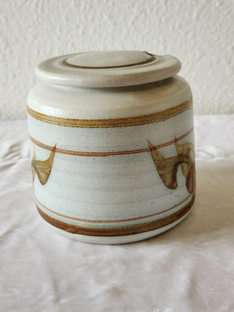 Tony Holman Studio Pottery Honey Pot