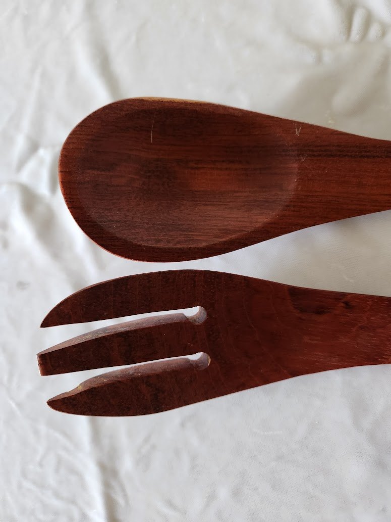Teak Salad Serving Set